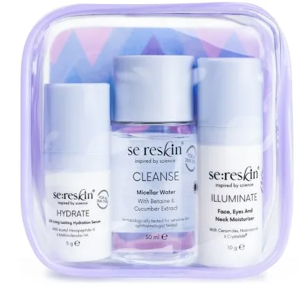 Se:Reskin Travel Kit – 3 mini produse skincare pentru îngrijire zilnică — preț și oferte
