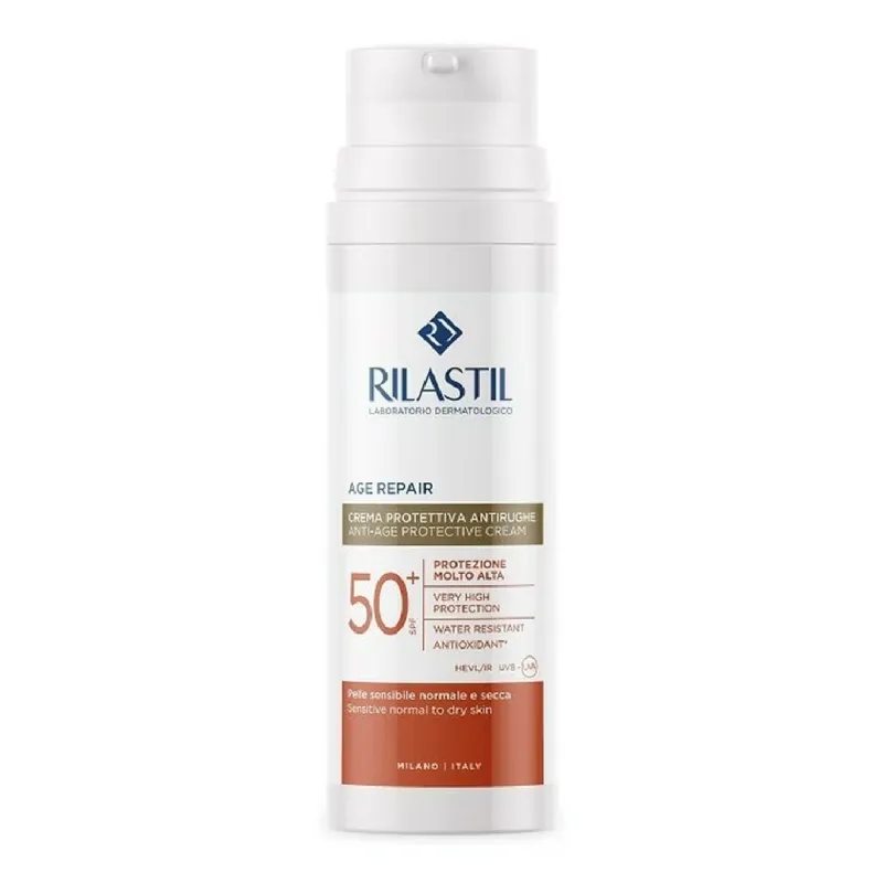 Crema solara Age Repair, SPF50+, SUN SYSTEM, 50ml, Rilastil — preț și oferte