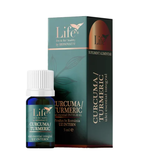 Ulei esential integral de Curcuma -Turmenic 5 ml Bionovativ — preț și oferte