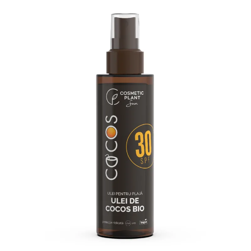 Ulei de plaja cu SPF 30 Cocos, 150 ml, Cosmetic Plant — preț și oferte