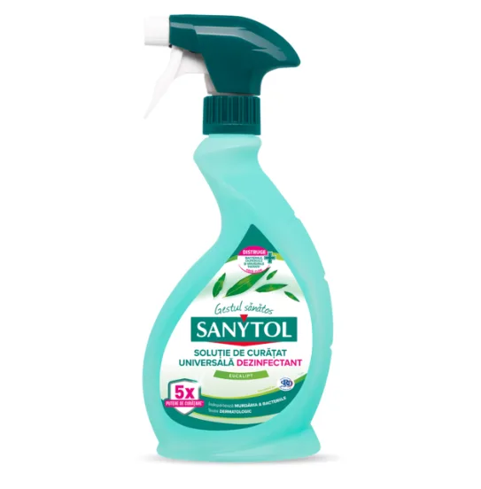 Sanytol Dezinfectant multisuprafete cu Eucalipt Pure 750 ml — preț și oferte