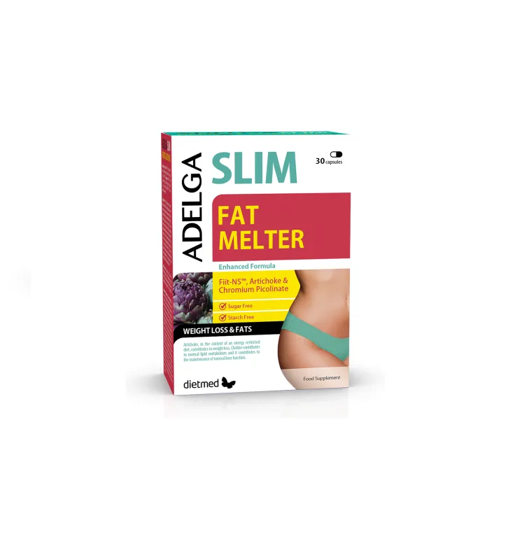 Adelgasim fat melter 30 capsule DIETMED — preț și oferte
