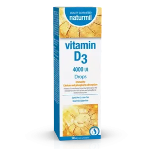 Vitamina  D3 drops  50 ml flacon  Type Nature