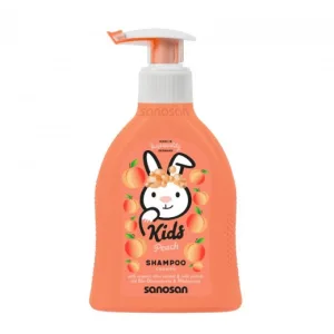 Sanosan kids sampon cu aroma de piersica 200ml Mann&Schroder