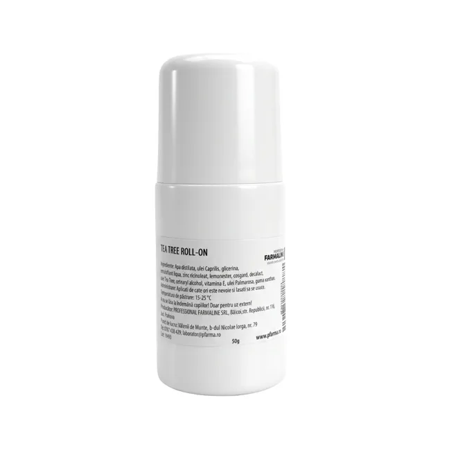 Tea Tree Roll-On 50 g Laborator Professional Farmaline — preț și oferte