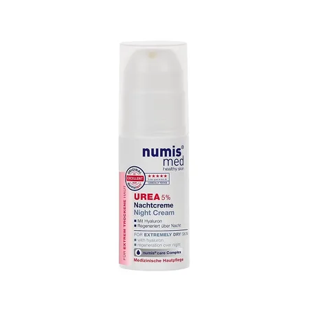 Numis Med urea crema de noapte pentru fata 5% uree+ hyaluron 50ml — preț și oferte