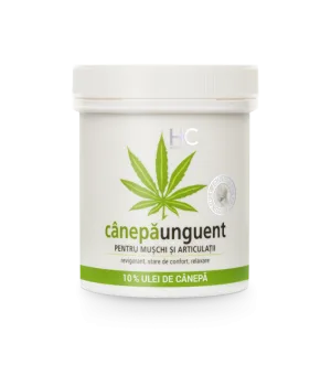 Canepa unguent 10% ulei de canepa 250ml Health Culture
