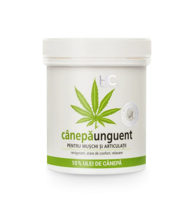 Canepa unguent 10% ulei de canepa 250ml Health Culture — preț și oferte