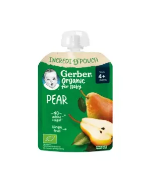 Gerber Organic Bio pere 4 luni+ 80 gr