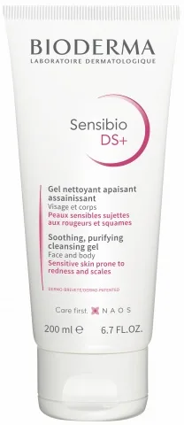Gel spumant purifiant Sensibio DS+, 200 ml, Bioderma