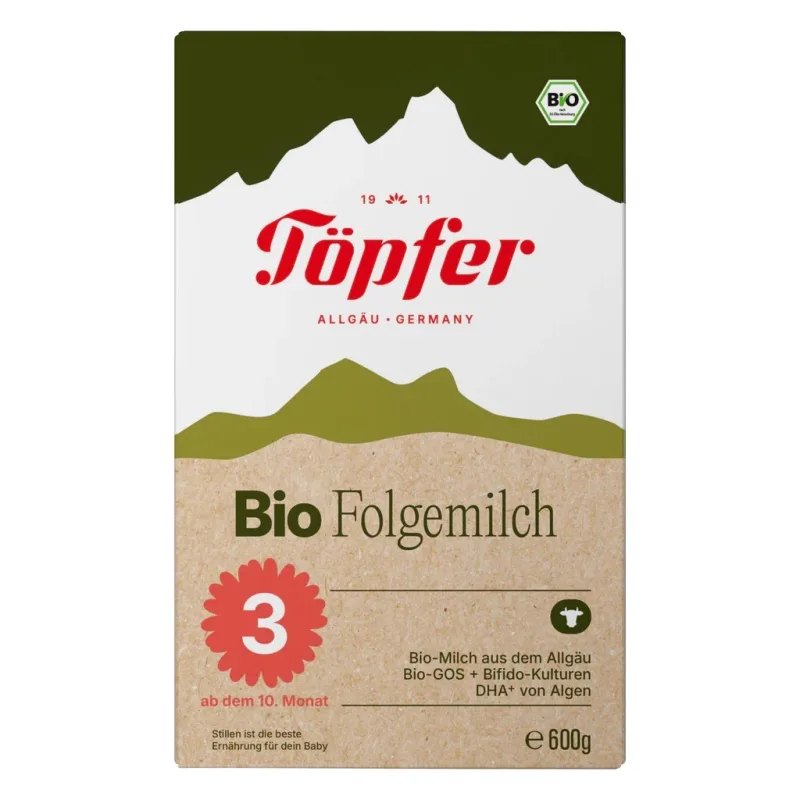 TOPFER Bio 3 lactana lapte 10L+, 600g — preț și oferte