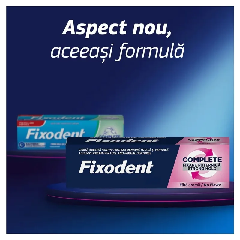 Crema adeziva pentru proteze Fixodent Neutral, 40ml, P&G — preț și oferte
