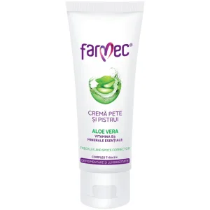 Crema pentru pete si pistrui cu Aloe Vera, 50ml, 6180, Farmec