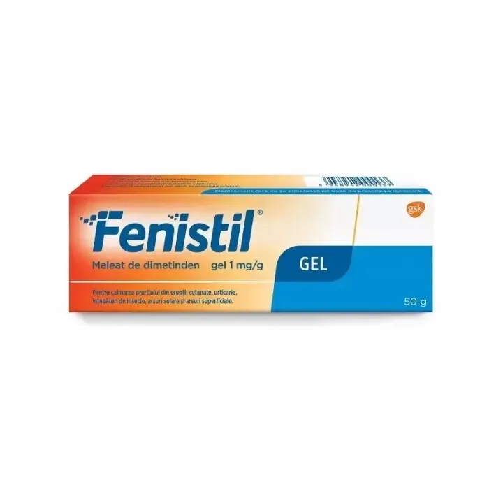 Fenistil gel, 1mg/g, 50 gr, Haleon — preț și oferte
