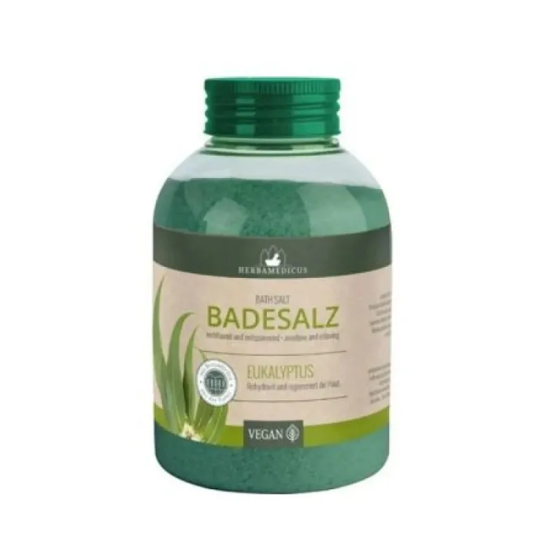 Sare de baie cu extract de eucalipt, 575g, Herbamedicus HERBAMEDICA — preț și oferte