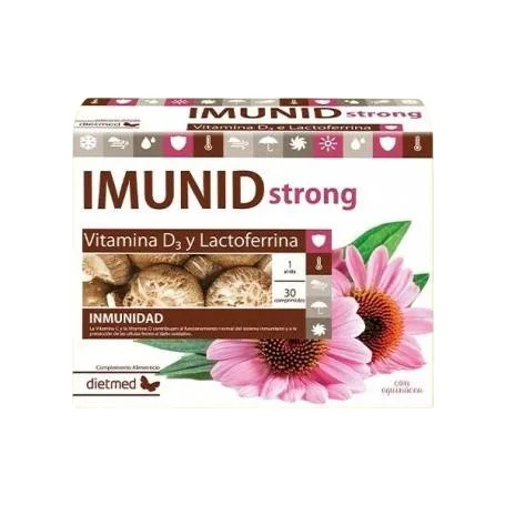 Imunid Strong + Echinacea, 30 comprimate, Dietmed — preț și oferte
