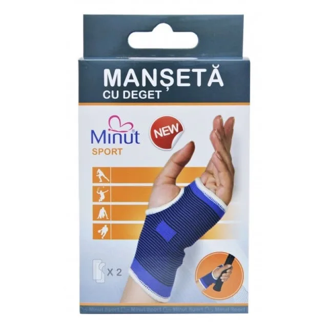 Mansetă sport deget Minut L – 2 buc/cutie — preț și oferte