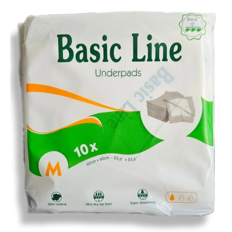 Aleze Basic Line, 60*60 cm, 10 bucati, Nateen — preț și oferte