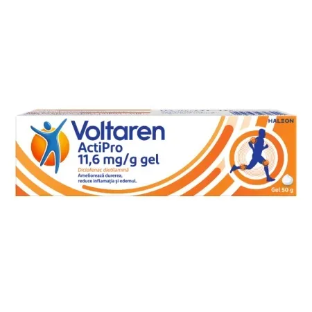 VOLTAREN ACTIPRO 11,6 mg/g X 1 GEL HALEON ROMANIA S.R.L — preț și oferte