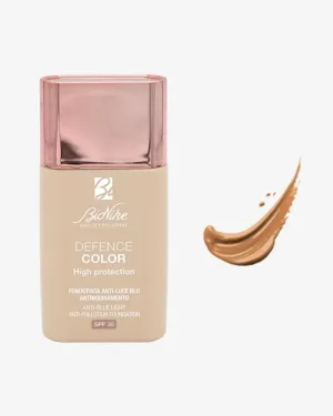 Fond de ten lichid Defence Color High Protection cu SPF30, nuanta 306 Canelle, 30ml, BioNike