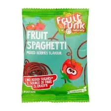 MiniFruit Spaghetti cu fructe de padure, 20g, Fruit Funk — preț și oferte
