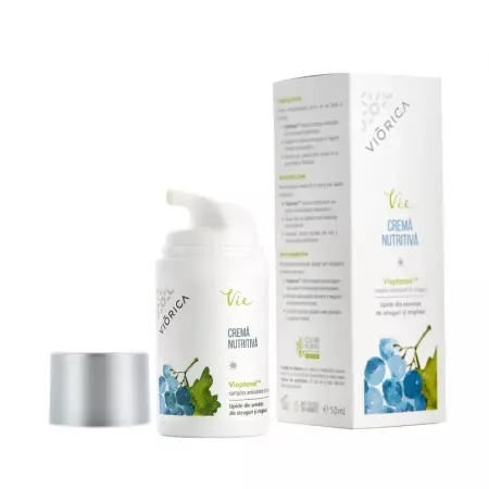 Crema nutritiva pentru fata Vie cu complex antioxidant din struguri, 50ml, Viorica — preț și oferte