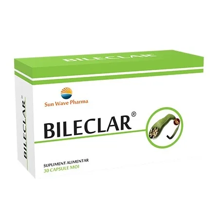 Bileclar, 30 capsule moi, Sun Wave SUN WAVE PHARMA — preț și oferte
