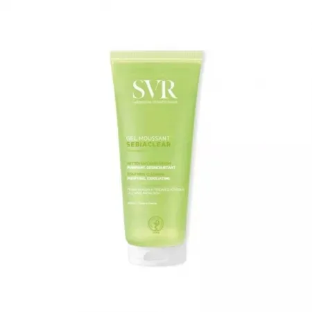 Gel spumant de curatare Sebiaclear, 200ml, SVR SVR LABORATORIES — preț și oferte