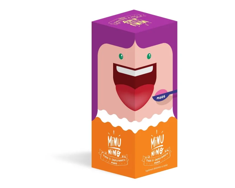 Minunino sirop Tuse si Expectoratie cu aroma de mure, 100ml, Medimow — preț și oferte