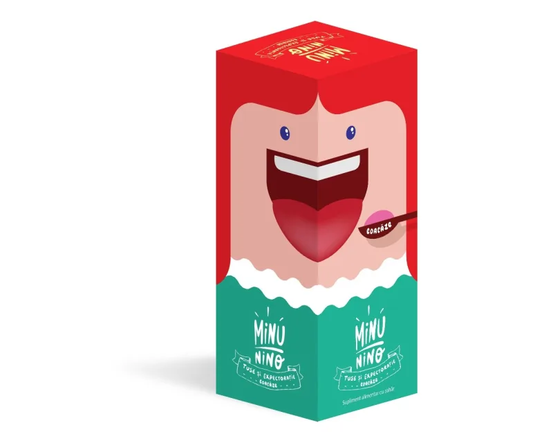 Minunino sirop Tuse si Expectoratie cu aroma de coacaze, 100ml, Medimow — preț și oferte