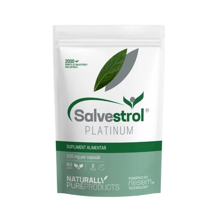 Salvestrol Platinum 2000pct/capsula, 60 capsule, Hyperfarm — preț și oferte