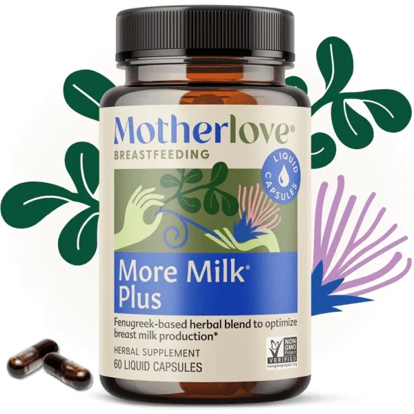 More milk plus, 60 capsule, Motherlove — preț și oferte