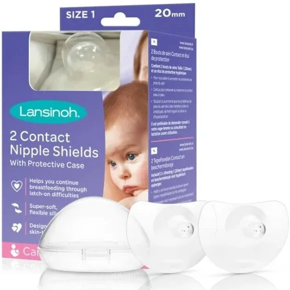 Protector mamelon 20mm, 2 bucati, 70193, Lansinoh — preț și oferte