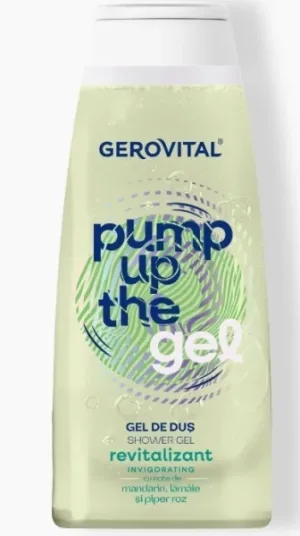 Gel de dus revitalizant, 400ml, 7050, Gerovital