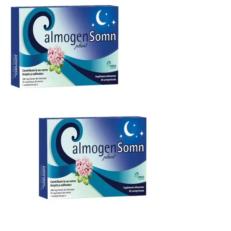 Calmogen Plant Somn, 30 capsule, 2 bucati, Omega Pharma — preț și oferte
