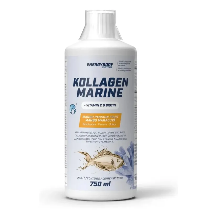 Kollagen Marine cu aroma de mango si fructul pasiunii, 750ml, Energybody Energybody Systems — preț și oferte