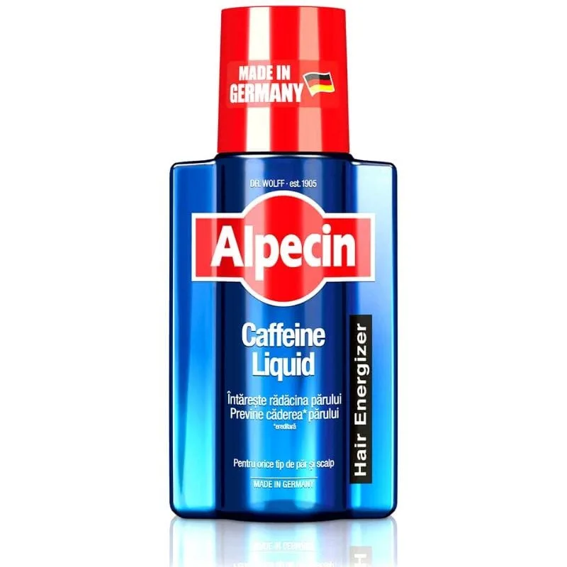 Lotiune energizanta pentru par Caffeine Liquid, 200 ml, Alpecin Dr.Kurt Wolff — preț și oferte