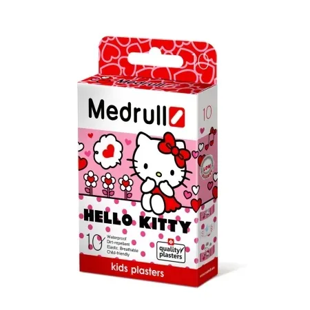 Plasturi sterili pentru copii Hello Kitty, 10 bucati, Medrull — preț și oferte