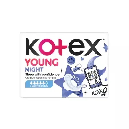 Absorbante Young Night, 7 bucati, Kotex — preț și oferte