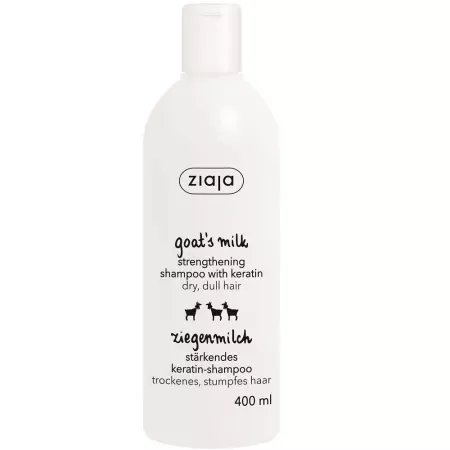 Sampon cu proteine din lapte de capra, 400ml, Ziaja — preț și oferte