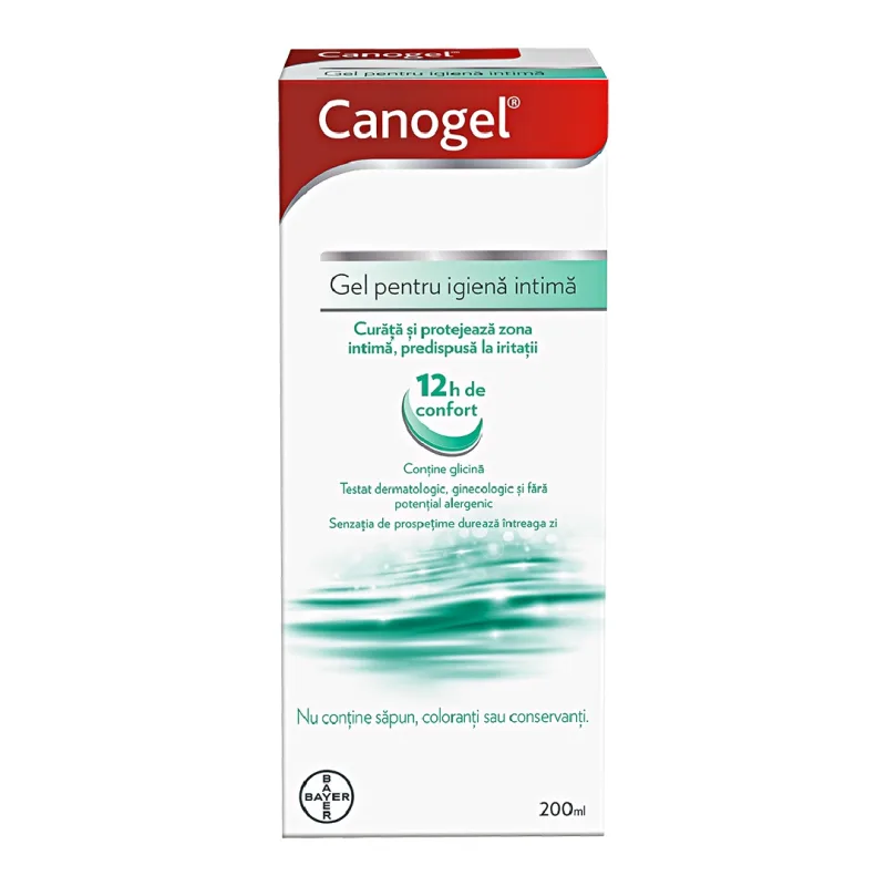 Gel pentru igiena intima Canogel, 200 ml, Bayer — preț și oferte