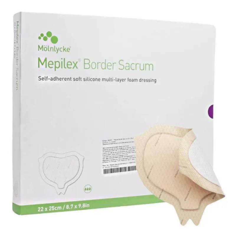 Pansament Mepilex Border Sacrum 22 x 25cm, 1 bucata, Molnlycke — preț și oferte