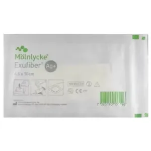 Pansament Exufiber Ag+ 20 x 30cm, 1 bucata, Molnlycke