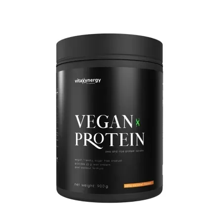 Proteina vegana cu aroma de caramel sarat, 900g, VitaXynergy — preț și oferte