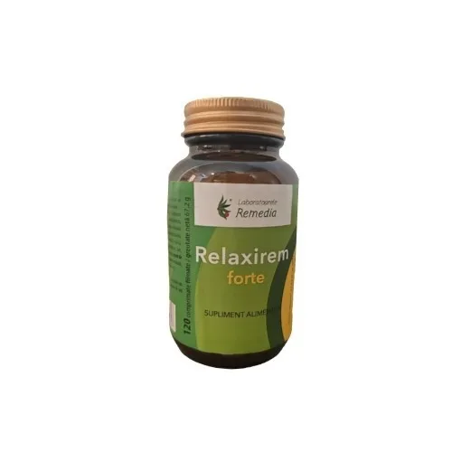 Relaxirem Forte 120cpr film., Remedia Laboratoarele Remedia — preț și oferte