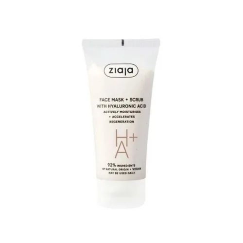 Acid Hialuronic, mască și scrub, 55ml, Ziaja — preț și oferte