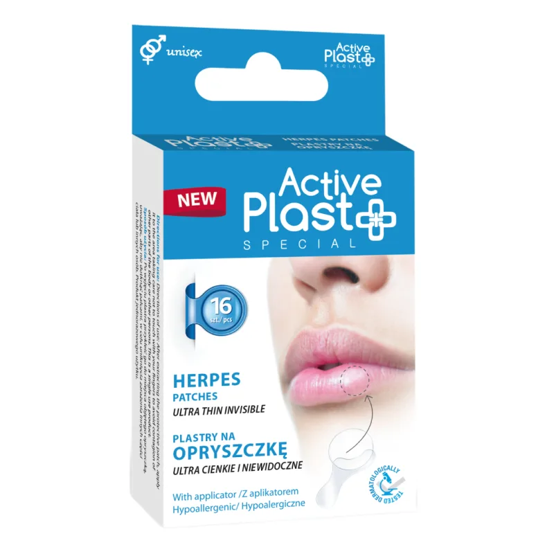 Plasturi antiherpes, 16 bucati, ActivePlast — preț și oferte