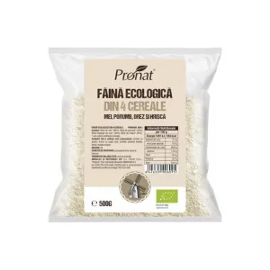 Pronat Faina din 4 cereale natural fara gluten, 500g