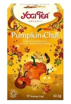 Ceai Eco Pumpkin Chai, 17pl, YogiTea