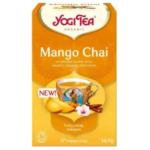 Ceai Eco Mango Chai, 17 pl, YogiTea